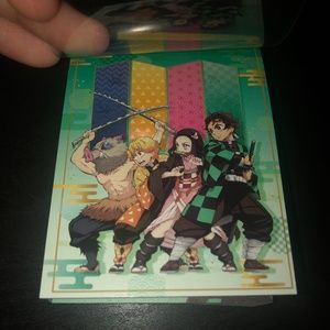 Mini demon slayer memo pad